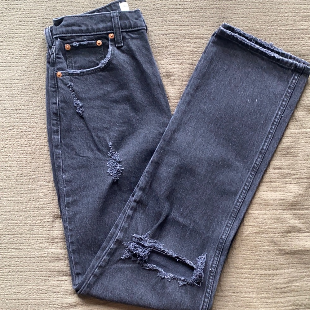 90s Ultra High Rise Straight Jeans